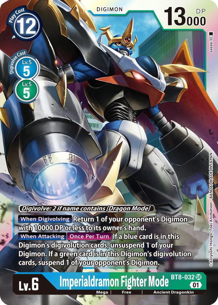 Imperialdramon Fighter Mode - New Awakening (BT-08)