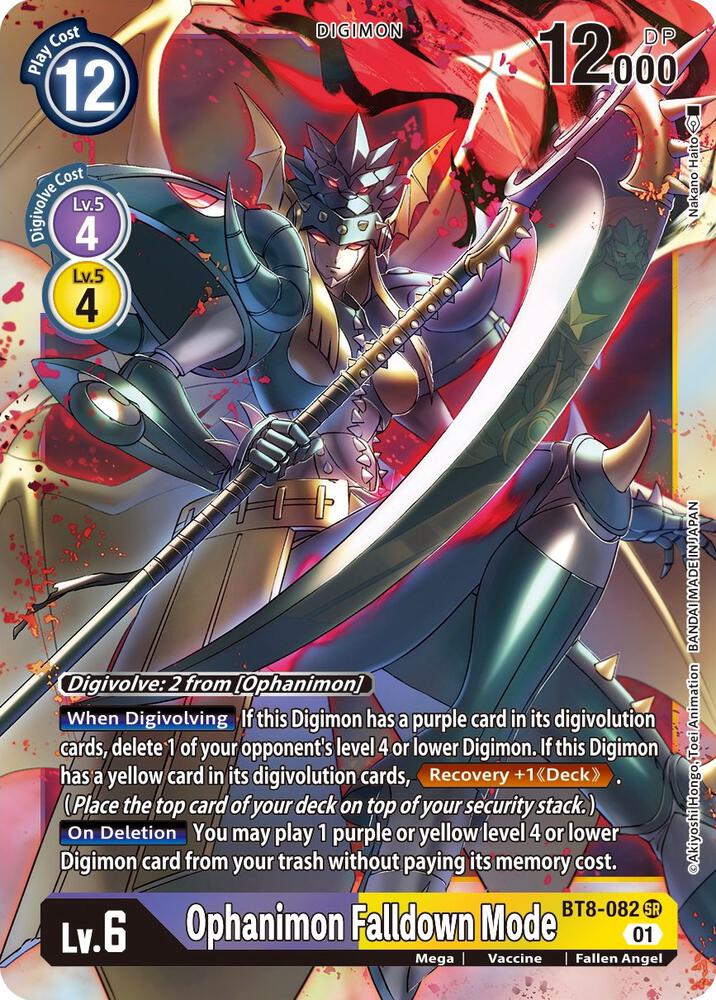 Ophanimon Falldown Mode - New Awakening (BT08)