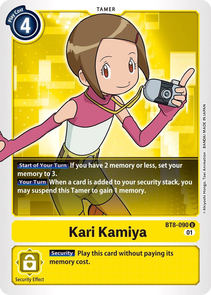 Kari Kamiya - New Awakening (BT-08)