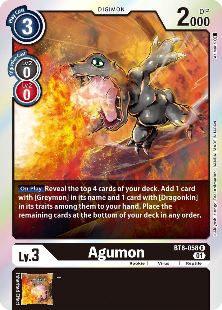 Agumon - New Awakening (BT-08)