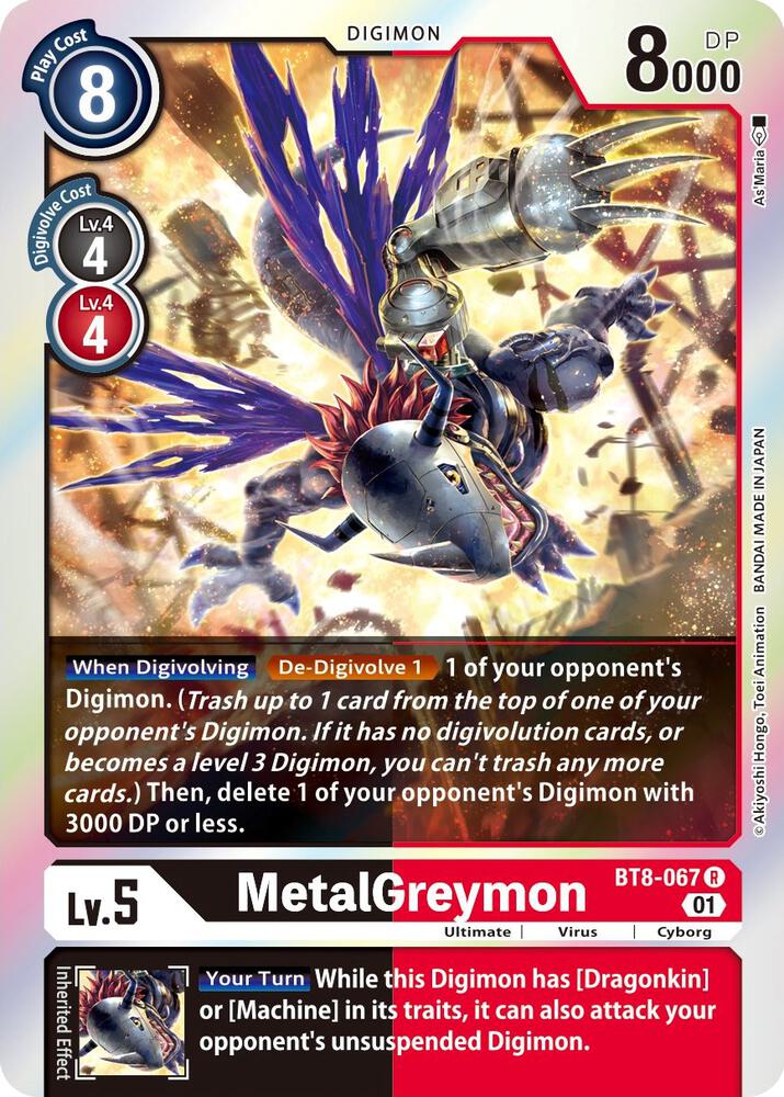 MetalGreymon - New Awakening (BT-08)