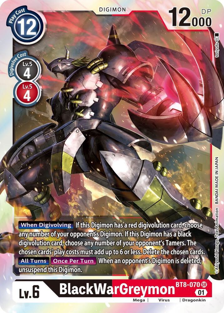 BlackWarGreymon - New Awakening (BT-08)