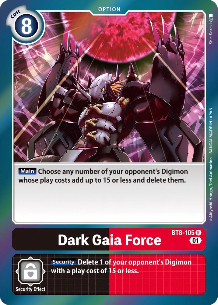 Dark Gaia Force - New Awakening (BT-08)