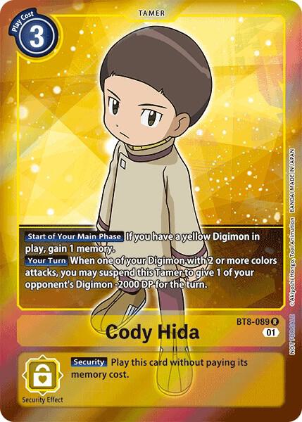Cody Hida (Box Topper) - New Awakening (BT-08)