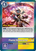 Flame Hellscythe - New Awakening Pre-Release Cards (BT-08_PR)