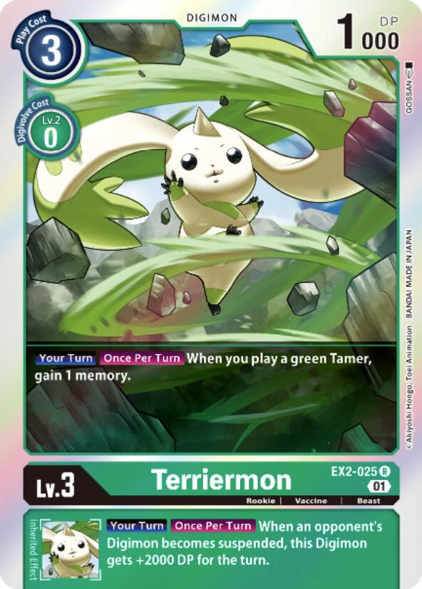 Terriermon - Digital Hazard (EX-02)