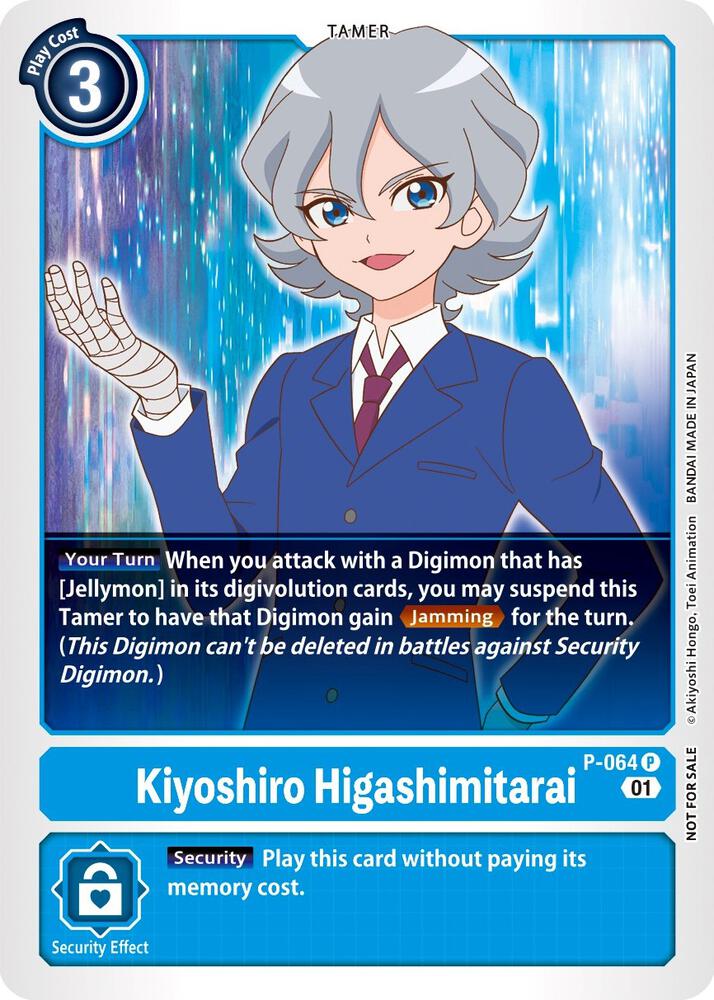 Kiyoshiro Higashimitarai (Official Tournament Pack Vol.5) - Digimon Promotion Cards (D-PR)