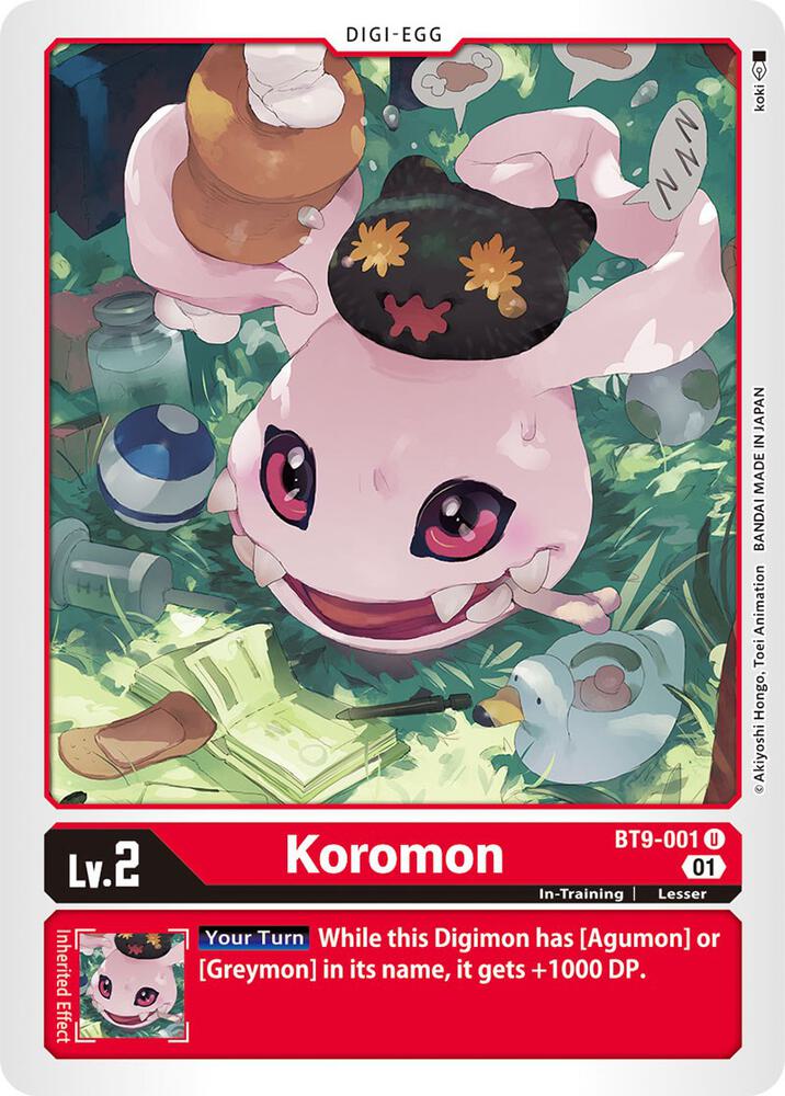 Koromon - X Record (BT-09)