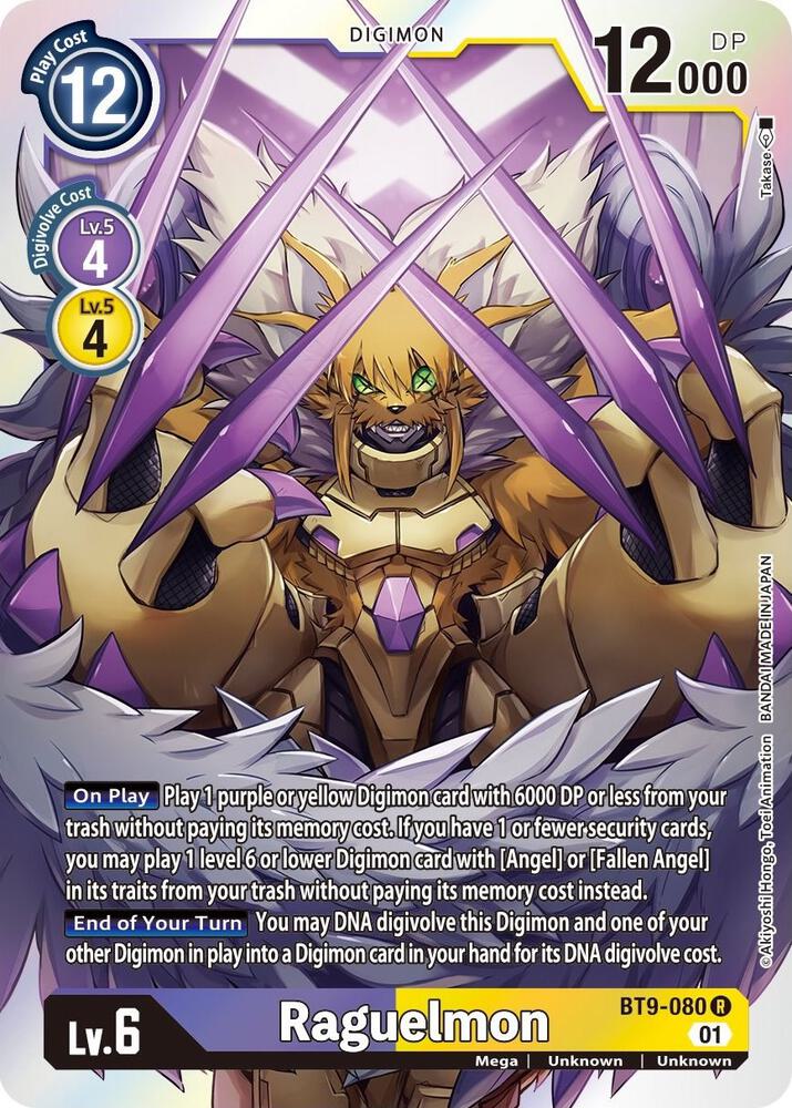 Raguelmon - X Record (BT-09)