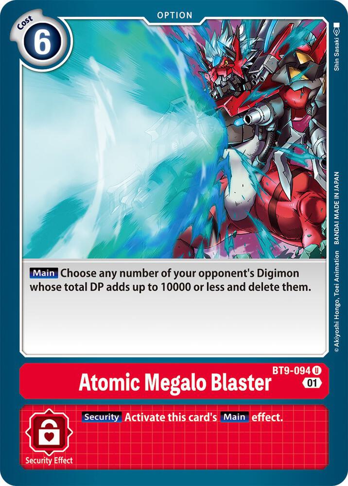 Atomic Megalo Blaster - X Record (BT-09)