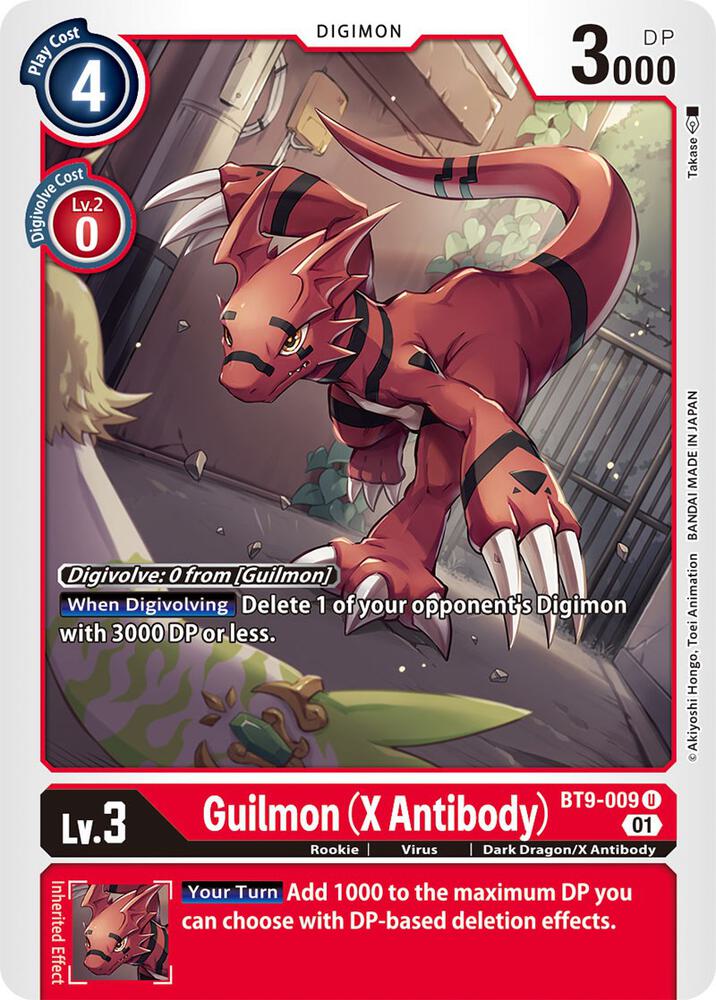 Guilmon (X Antibody) - X Record (BT-09)