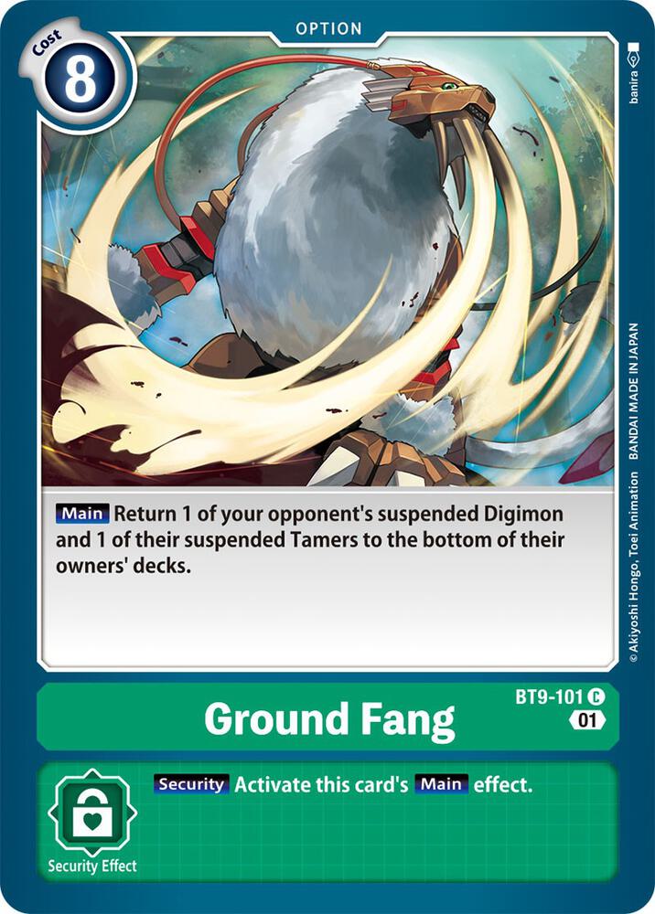 Ground Fang - X Record (BT-09)