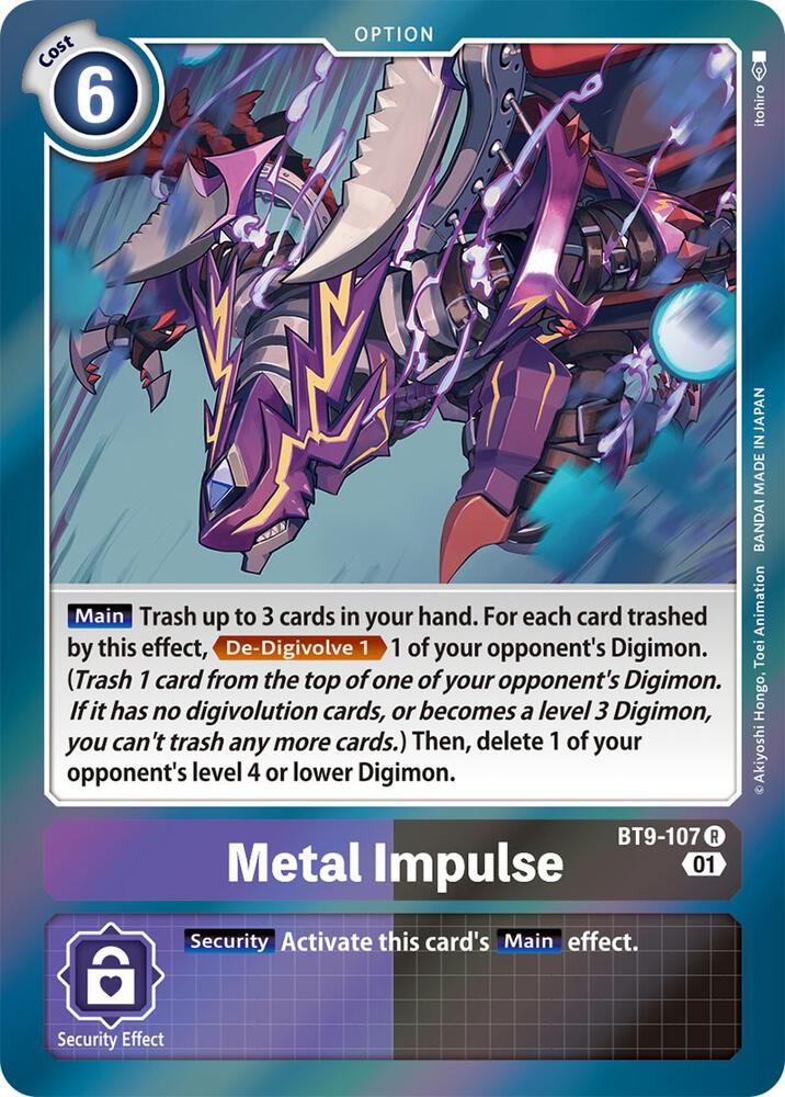 Metal Impulse - X Record (BT-09)