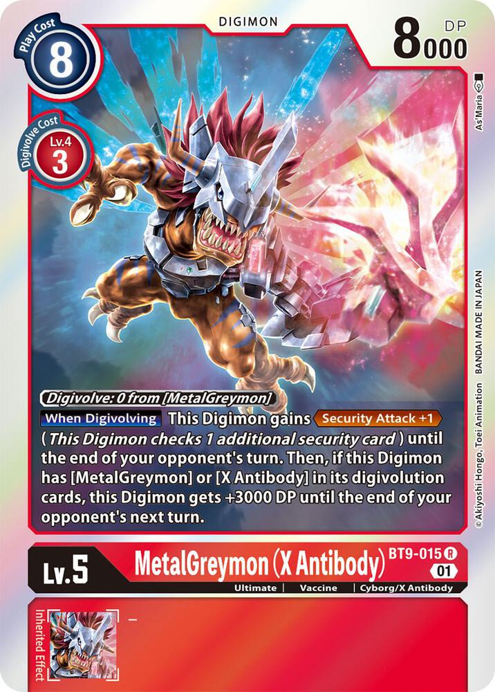 MetalGreymon (X Antibody) - X Record (BT-09)