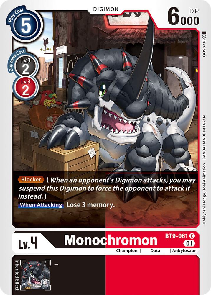 Monochromon - X Record (BT-09)