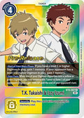 T.K. Takaishi & Izzy Izumi - X Record Pre-Release Cards (BT09_PR)