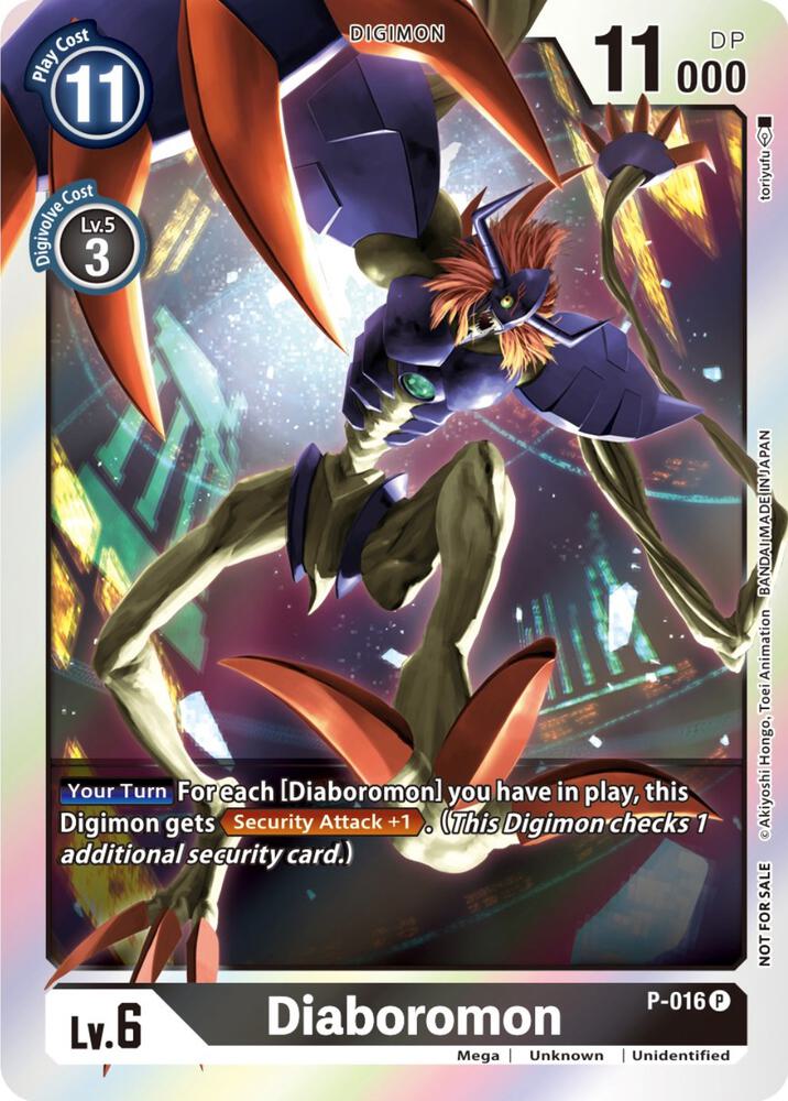 Diaboromon - P-016 (Event Pack 3) - Digimon Promotion Cards (D-PR)