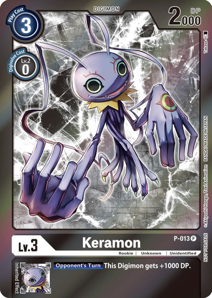 Keramon - P-013 (Event Pack 3) - Digimon Promotion Cards (D-PR)