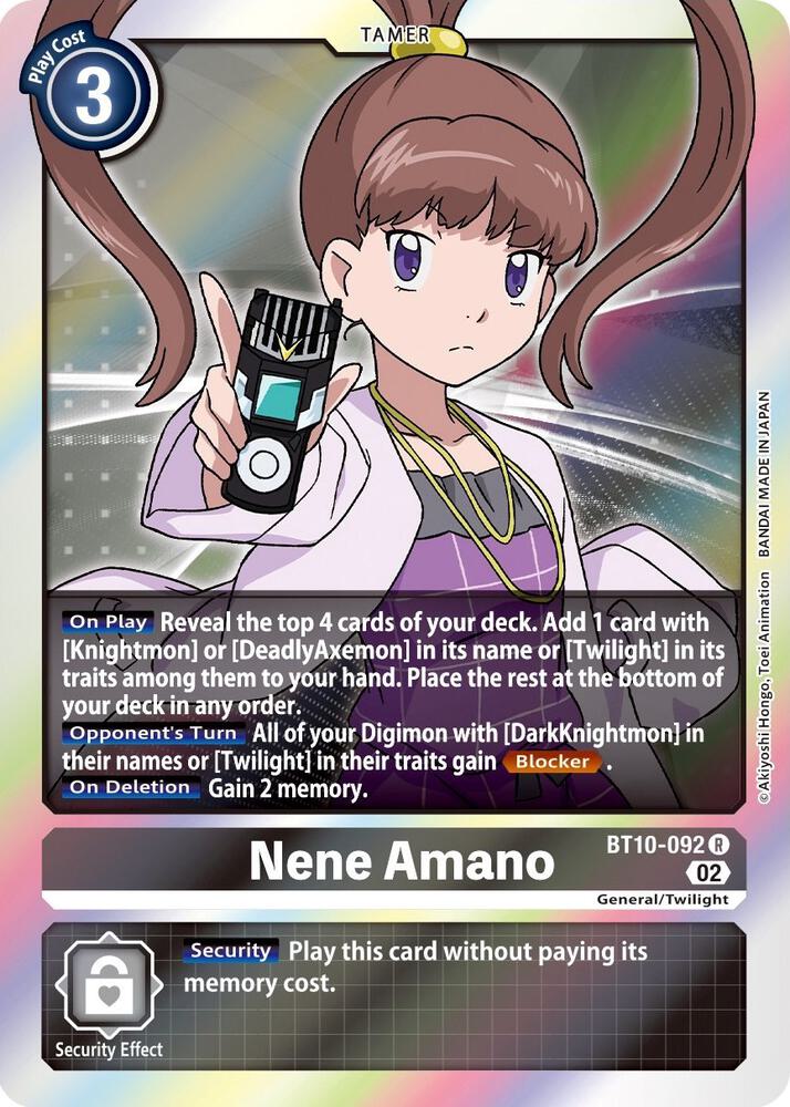 Nene Amano - Xros Encounter (BT-10)
