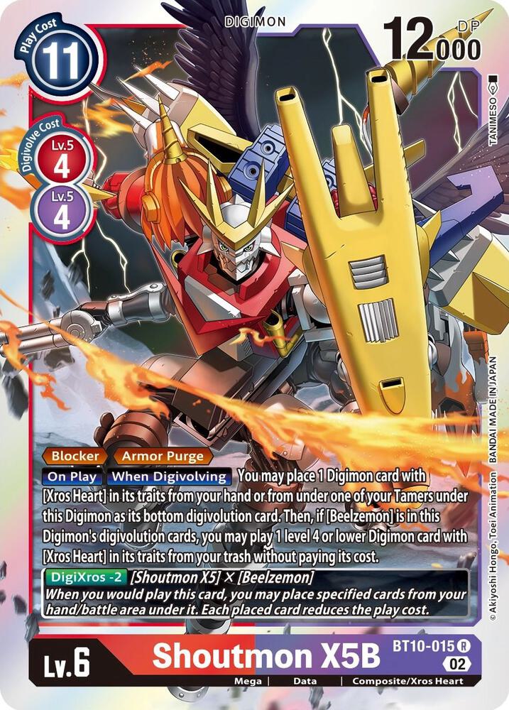 Shoutmon X5B - Xros Encounter (BT-10)