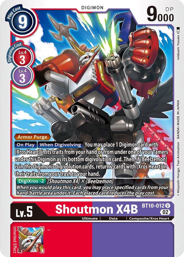 Shoutmon X4B - Xros Encounter (BT-10)