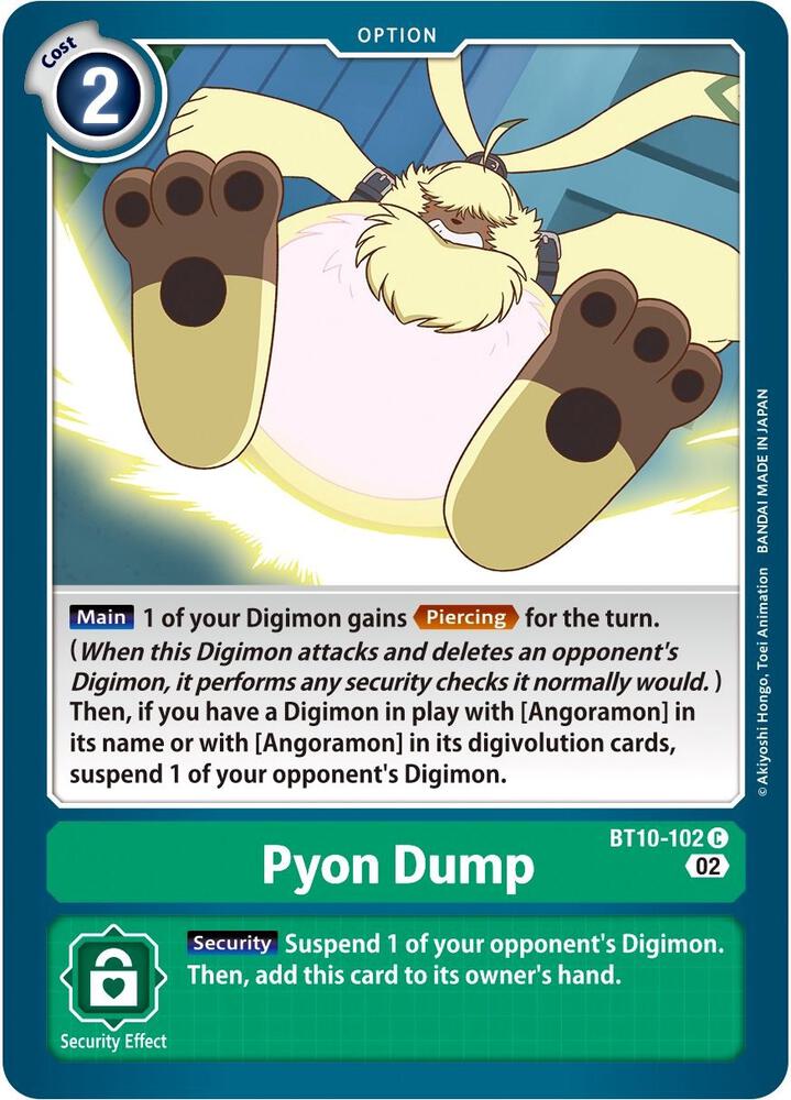 Pyon Dump - Xros Encounter (BT-10)