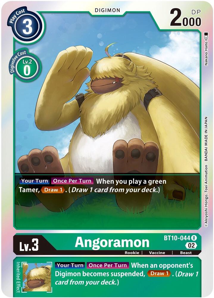 Angoramon - Xros Encounter (BT-10)
