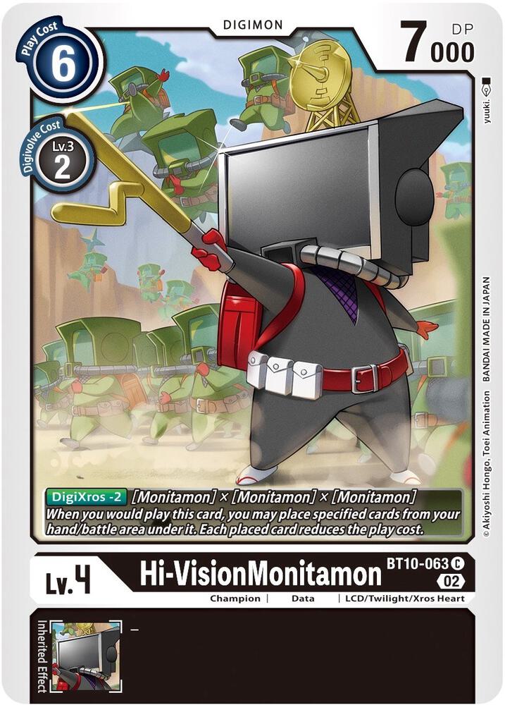 Hi-VisionMonitamon - Xros Encounter (BT-10)