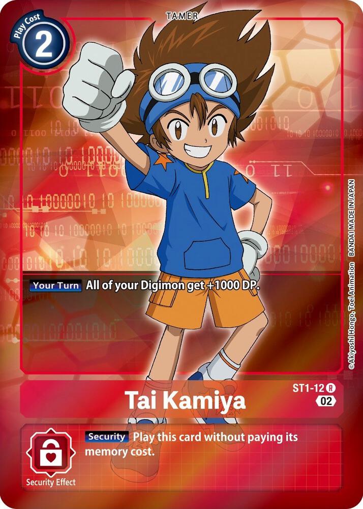 Tai Kamiya (Alternate Art) - Starter Deck 12: Jesmon (ST-12)