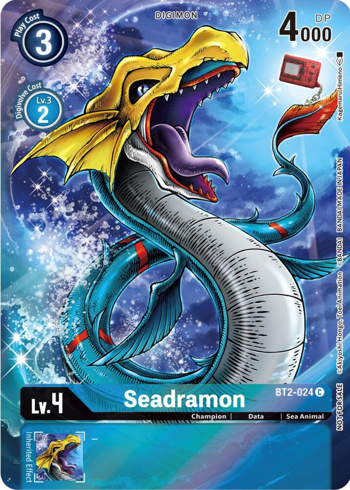 Seadramon (25th Special Memorial Pack) - Release Special Booster 1.0 (BT01-03A)