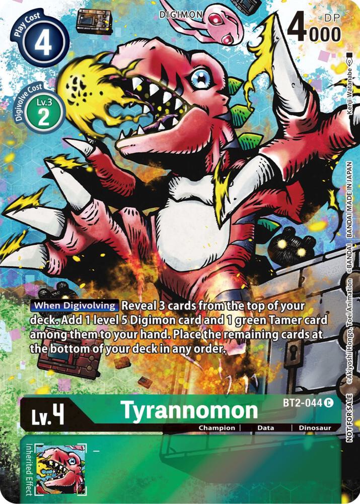 Tyrannomon - BT2-044 (25th Special Memorial Pack) - Release Special Booster 1.0 (BT01-03A)