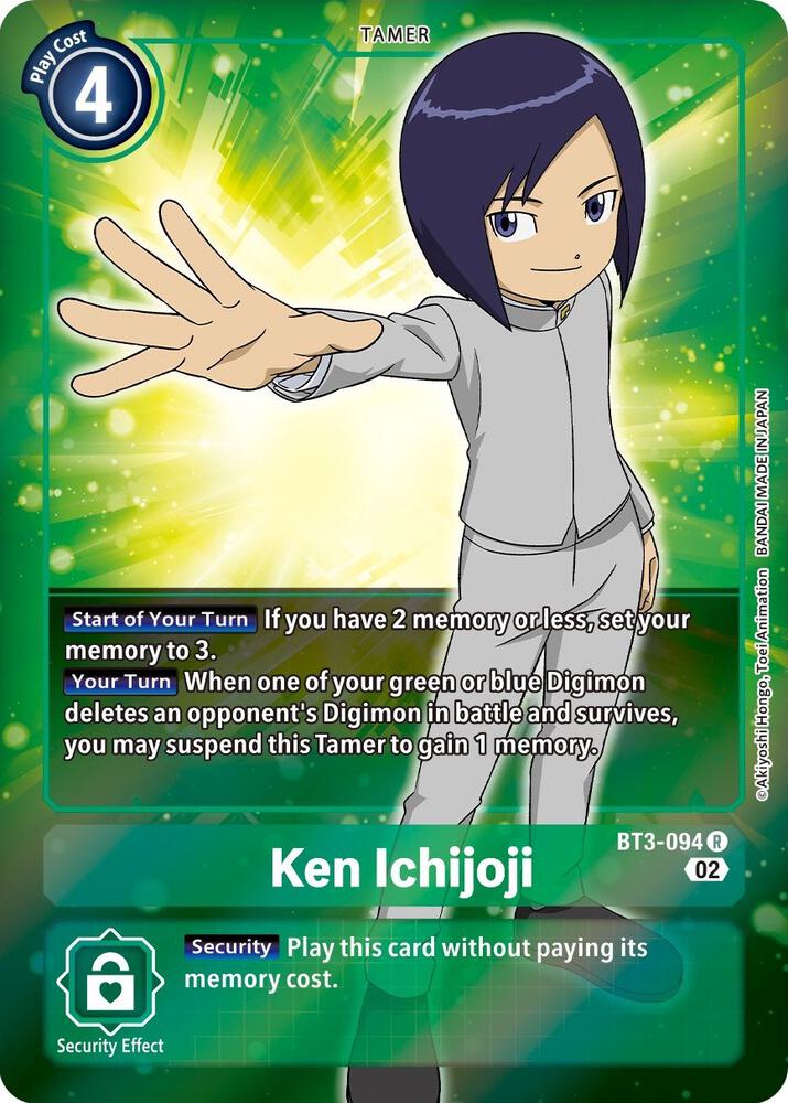 Ken Ichijoji (Alternate Art) - Starter Deck 13: Ragnaloardmon (ST-13)