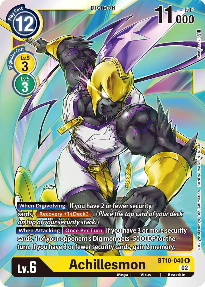 Achillesmon - Xros Encounter (BT-10)