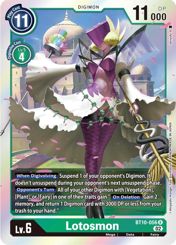 Lotosmon - Xros Encounter (BT-10)