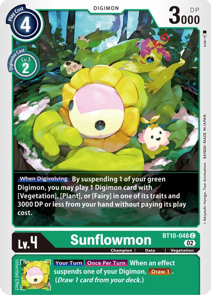 Sunflowmon - Xros Encounter (BT-10)