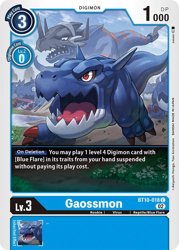 Gaossmon - Xros Encounter (BT-10)