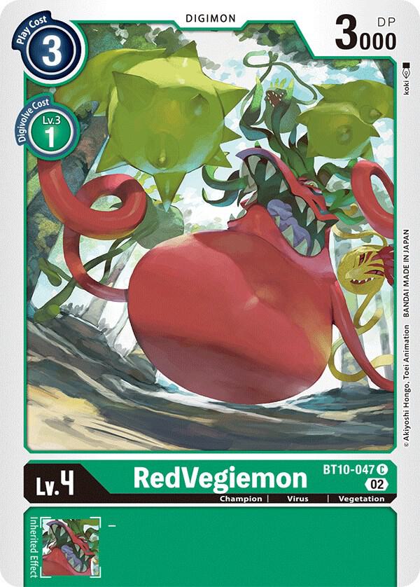 RedVegiemon - Xros Encounter (BT-10)
