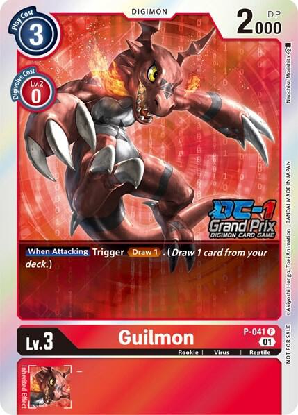 Guilmon (DC-1 2022 Stamped) - Digimon Promotion Cards (D-PR)