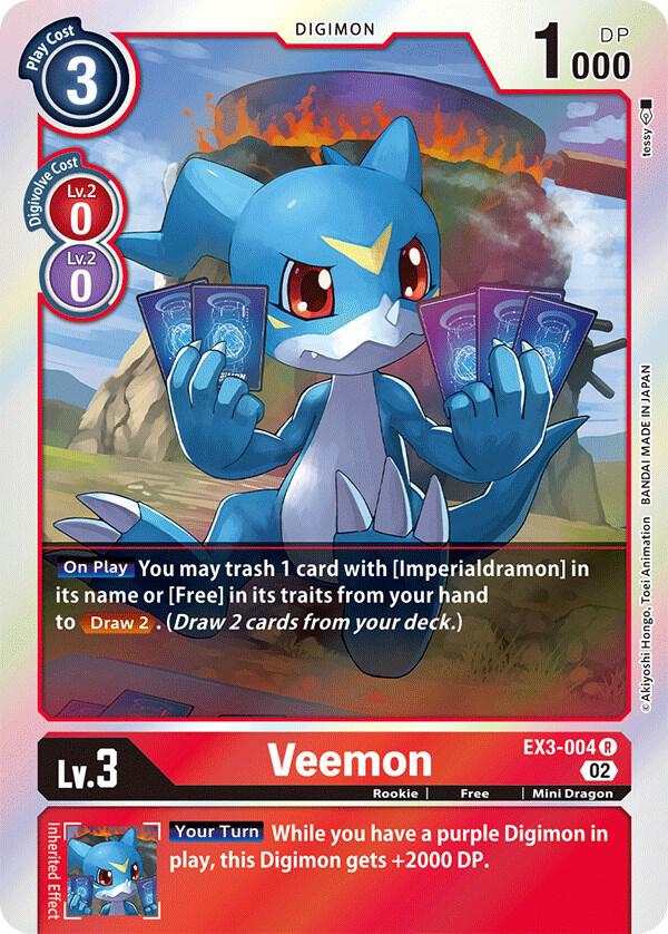 Veemon - Draconic Roar (EX-03)