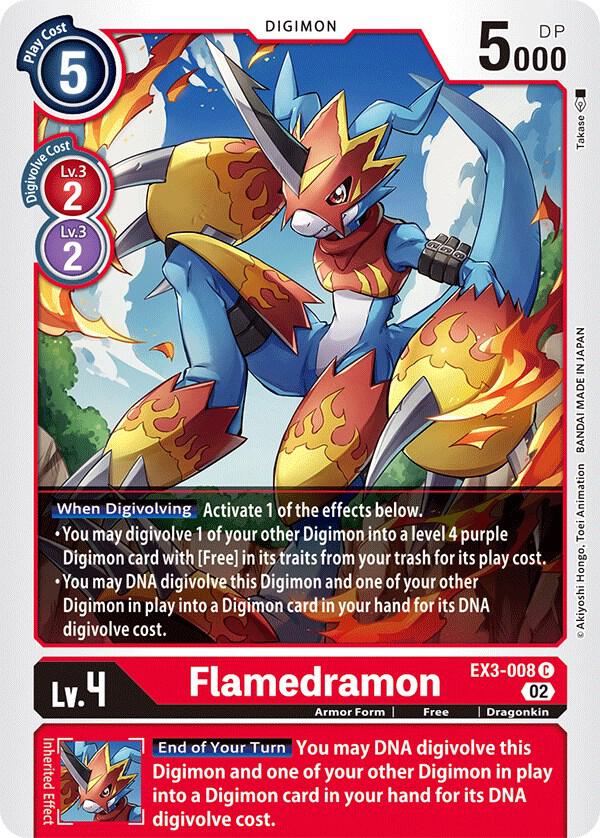 Flamedramon - Draconic Roar (EX-03)