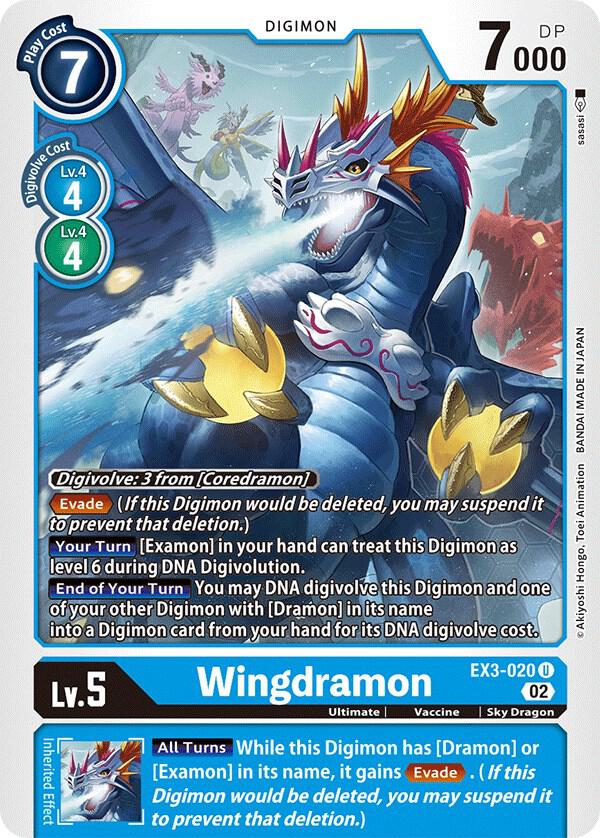 Wingdramon - Draconic Roar (EX-03)