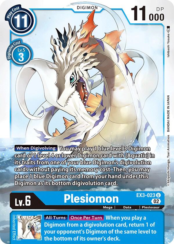 Plesiomon - Draconic Roar (EX-03)