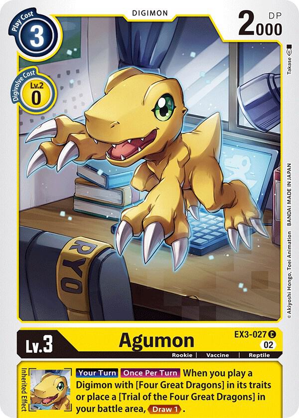 Agumon - Draconic Roar (EX-03)