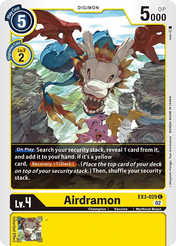 Airdramon - Draconic Roar (EX03)