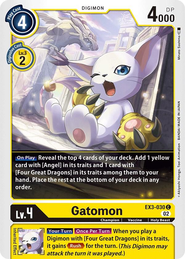 Gatomon - Draconic Roar (EX-03)