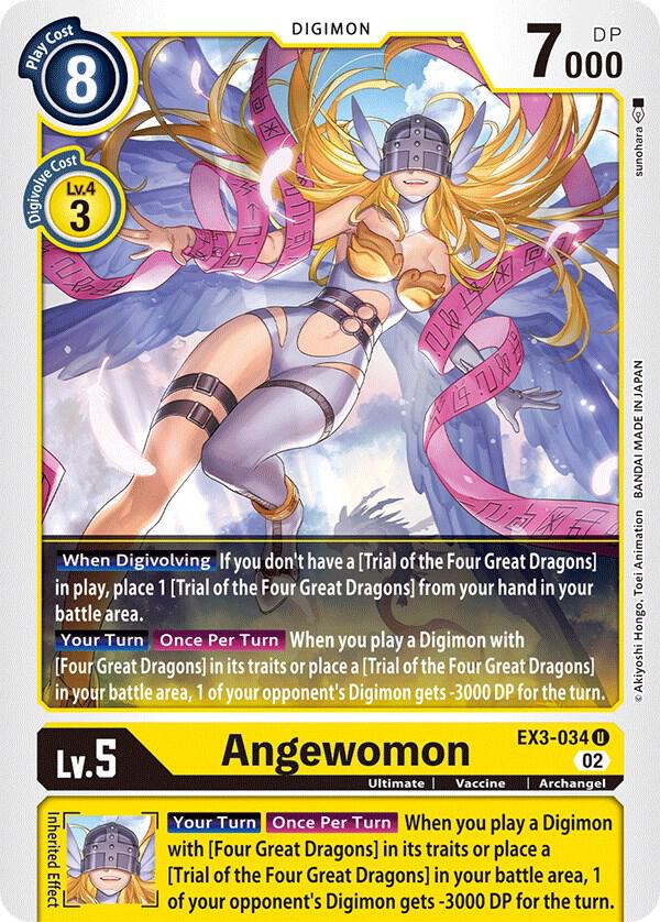 Angewomon - Draconic Roar (EX-03)