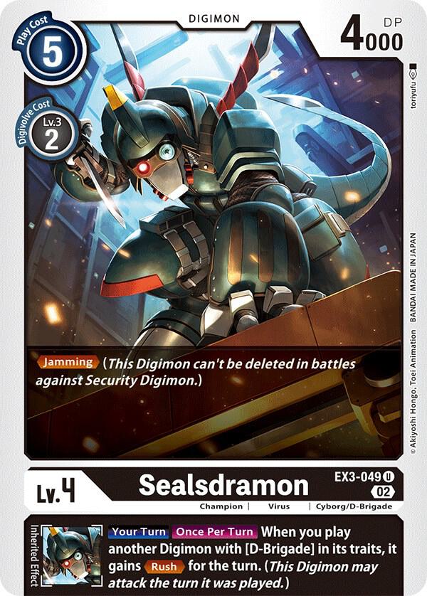 Sealsdramon - Draconic Roar (EX-03)