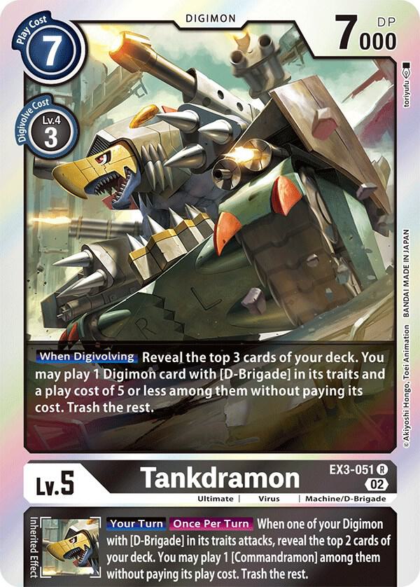 Tankdramon - Draconic Roar (EX-03)