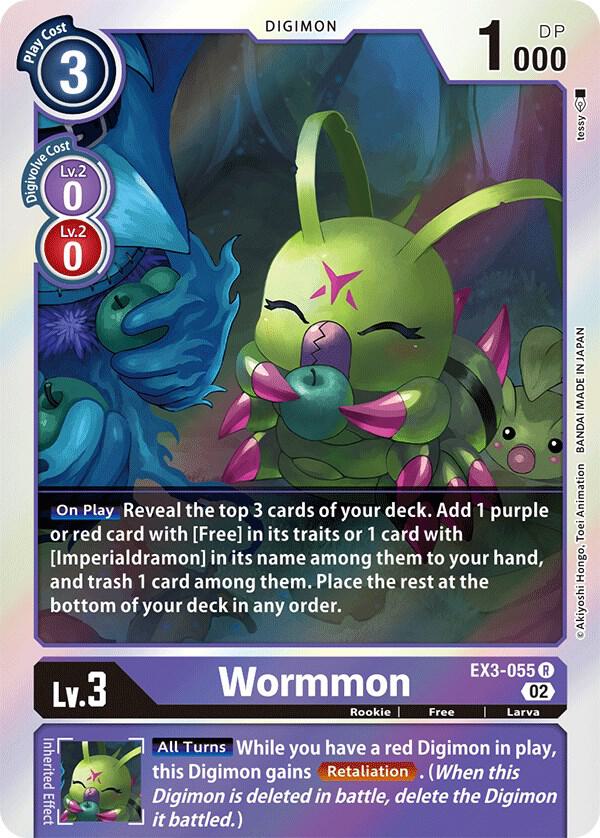 Wormmon - Draconic Roar (EX-03)