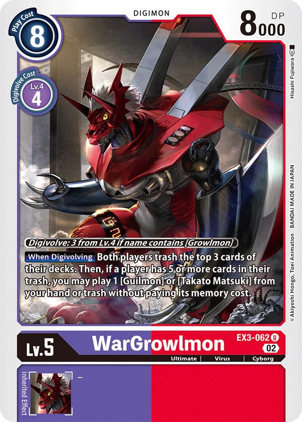 WarGrowlmon - Draconic Roar (EX-03)